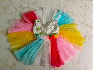 Cute Colorful frock