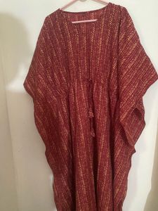 Red Elagant Kaftan