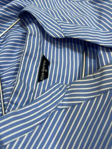 Striped Shirt Dress with Tie Belt size S