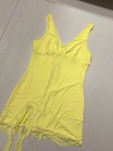 Yellow Mini Dress