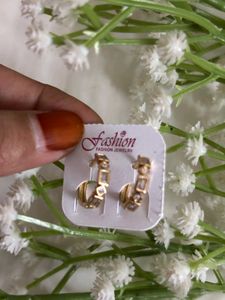 Clearance sweet sparkle Huggies ear hoops