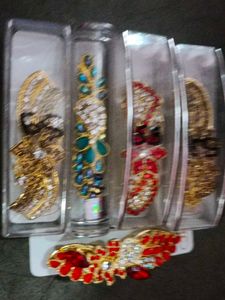 Combo Of 5 Hair Clips New And Free Glow&amp;Lovely