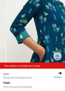 Floral Print Kurta