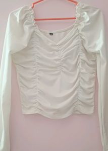 Beautiful White Crop Top