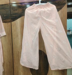 party wear kurta and plazo set shiny💓💖