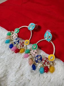 Multi Colour Earrings