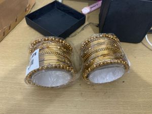 Golden Bangle Set