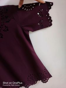 Wine/Burgundy colour Top