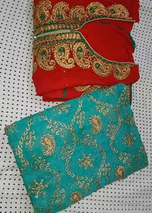 Gorgeous Embroidered Indian Outfit