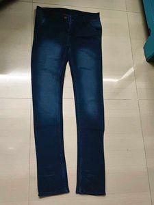 Dark Blue Denim Jeans