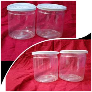 Combo Of 4 Air Tight Containers