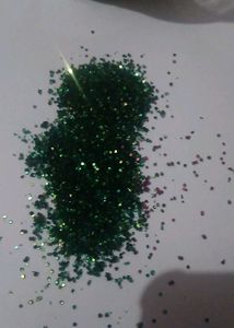 Three Colours Glitters For Decorating Cards, Art