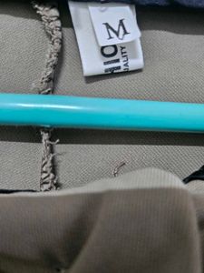 Bootcut Khaki Trousers