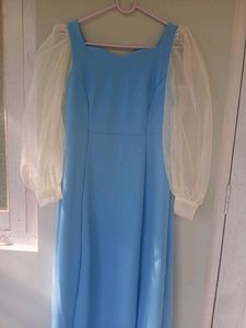 Powdered Blue Dress