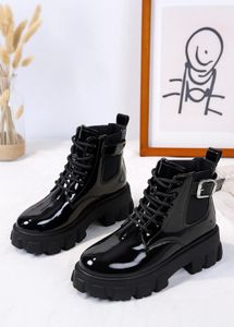 woman’s Black Platform Boots