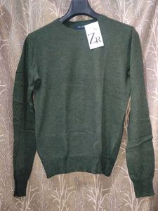 ZR Green Knit Pullover
