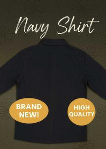 Navy Dark Blue Coat