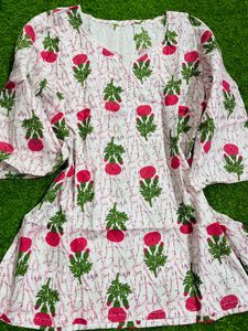 xxl Floral Print Kurti unused brand new