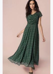 Indya Green Maxi Dress
