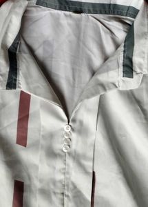 Vintage Striped Button-Down Shirt