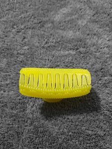 Bright Yellow Hair Claw Clip