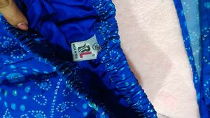 Blue Ethnic Girls Set
