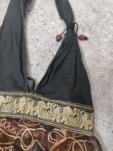 Boho/Hippie Embrodied Cotton Blend Shoulder Bag