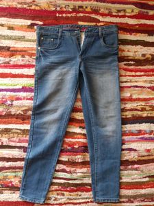 Blue Denim Without Button