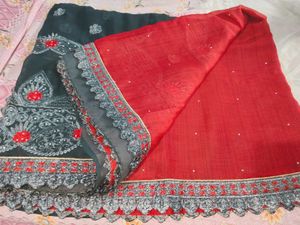 Elegant Embroidered Sari