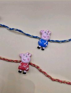 😍Colourful Clay Rakhi For Kids