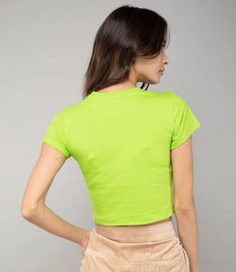 Neon Green Crop Top
