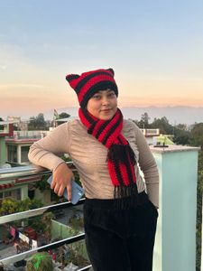 Crochet Cat Ear Beanie