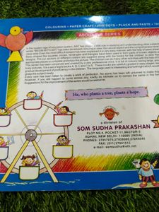 Drawing Book With Natraj Colour Pencils
