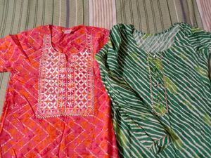 Combo 2 Straight Length Kurta