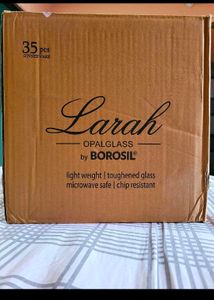 New With Tag Larah by Borosil Green dinner Set