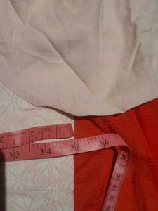 Aurelia Formal/Casual Baby Pink Cotton Kurti-S