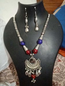 Navratri Oxidise Set