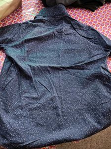 Blue Patterned Shirt