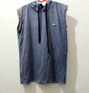 Sleeveless Hoodie T-Shirt