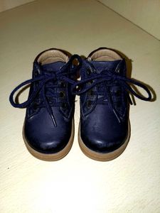 Kids Leather Ankle Boots