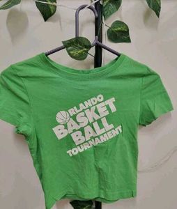 Green Orlando Basketball Tournament Tee