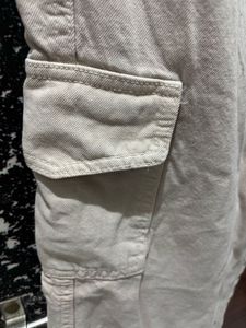 Beige Cargo Pants