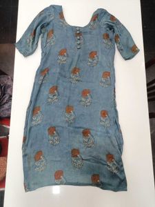 Floral Print Dress Churidar Combo Of 2