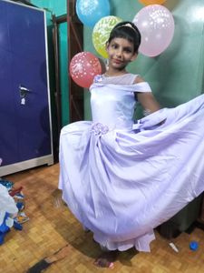 Cute Lilac Party Dress