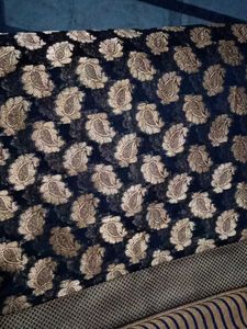 Black And Cream Party Wear Saree