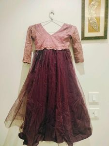Elegant Purple Sequin Party Dress