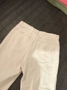 White Baggy Mom Denim Jeans
