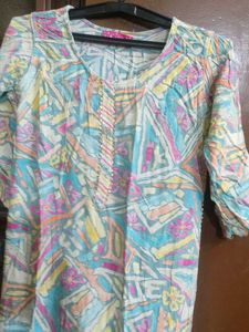 Kurti With Afghani Pant