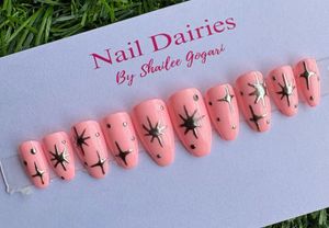 Starry Sky Press-On Nails