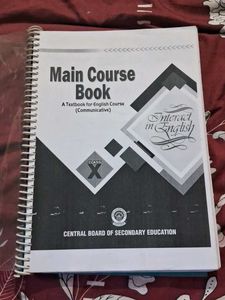 Main course Book English Communicative 10th Class